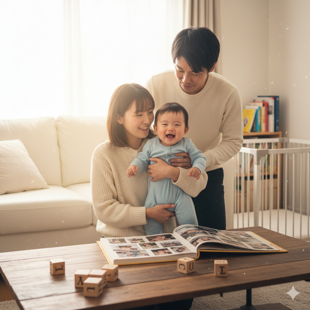 パパママあかちゃんとアルバム２