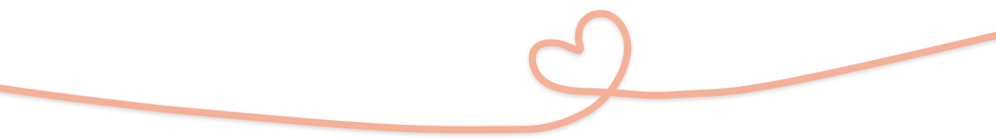 ハートのリボン